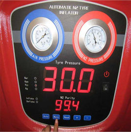Cor vermelha automática completa do nitrogênio 220V da inflação do pneumático do nitrogênio