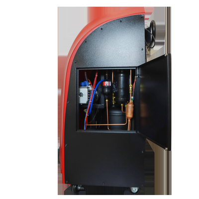 Máquina de recuperação de refrigerante de carro ABS X520 com display LCD de condensador de ventilador