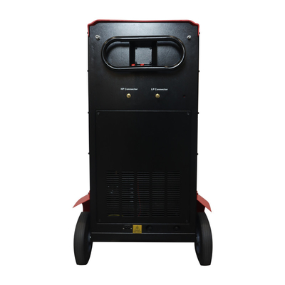 Máquina de recuperação de ar condicionado com tela de LED e rodas grandes