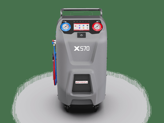 X570 Gray Air Conditioning Recovery Machine com impressora For R134a