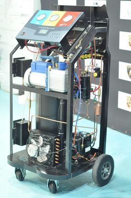 Bomba de vácuo retroiluminada da máquina da recuperação da C.A. de R134a com condensador